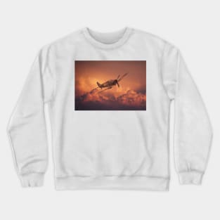 Fire in the sky Crewneck Sweatshirt